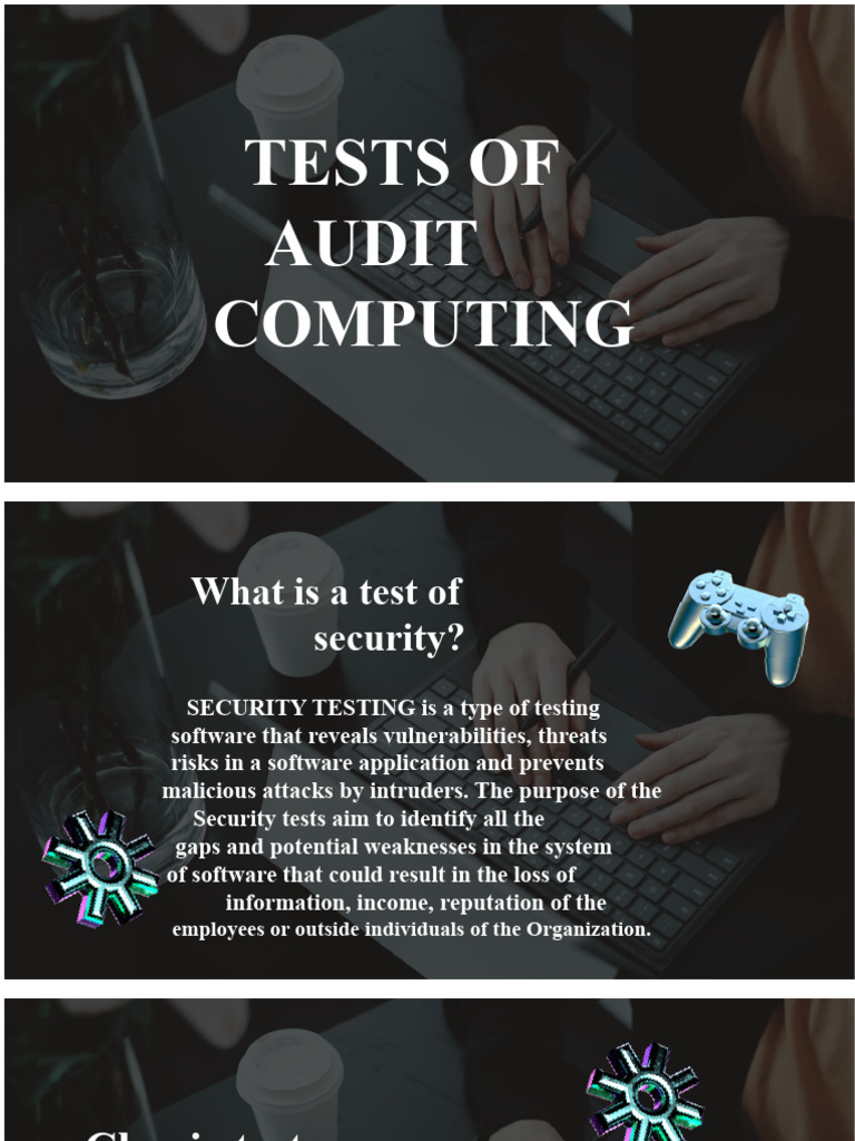 Information Technology Audit Tests | PDF | Audit | Internal Control