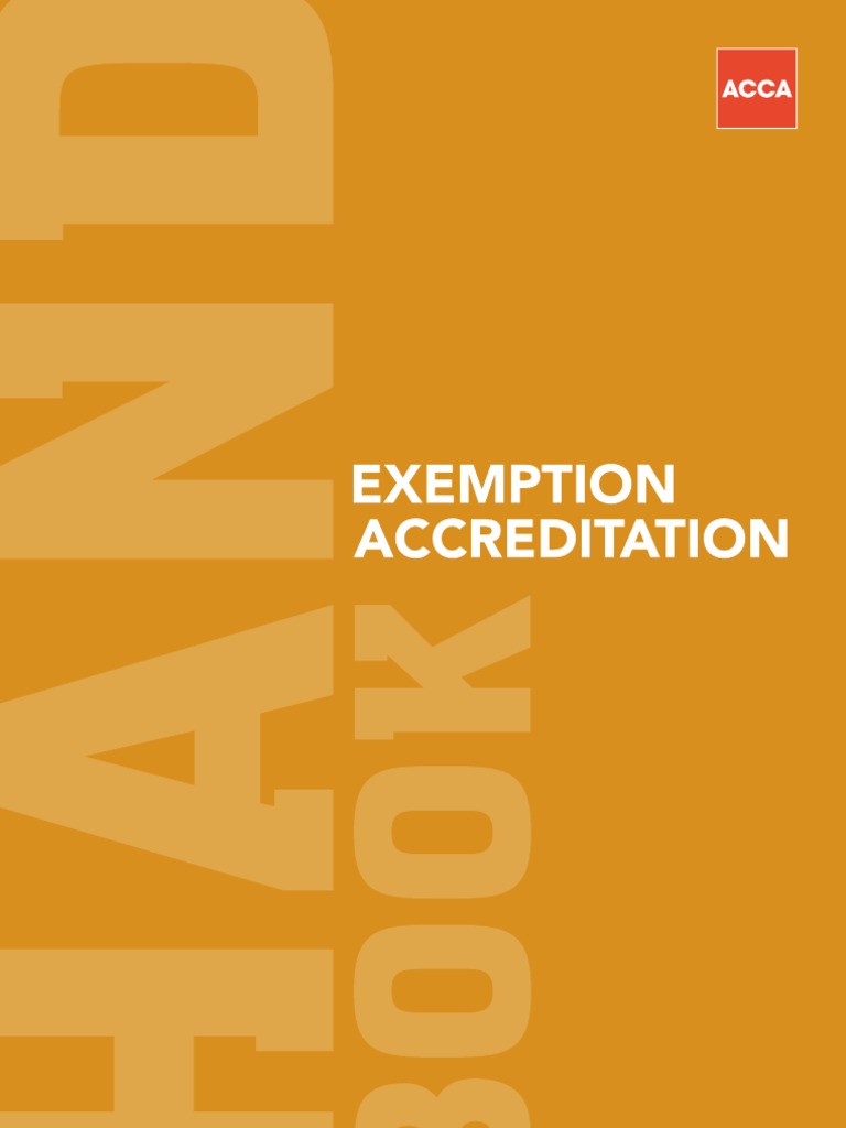 ACCA Handbook 2010 | PDF