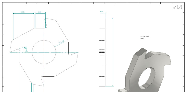 Inventor Detail Plan Blade | PDF