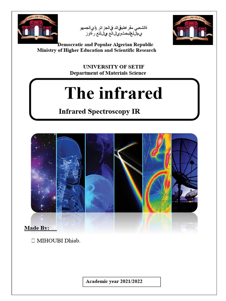 Infrared Spectroscopy Basics and Applications | PDF | Infrared ...