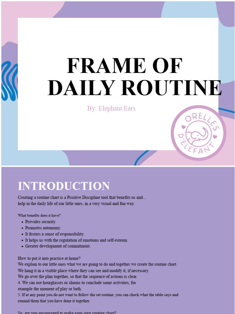 My Daily Routine | PDF