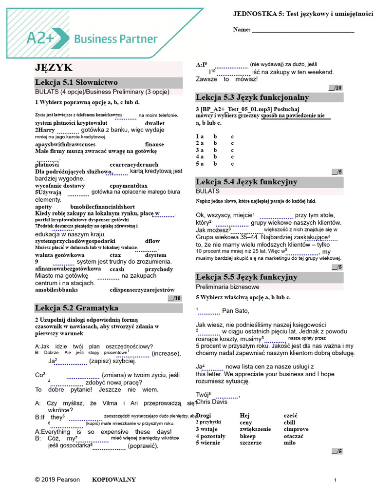 BP A2P Testy Jednostkowe5 | PDF
