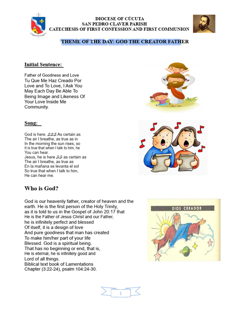 God Father Creator | PDF | Genesis Creation Narrative | Eternal Life ...