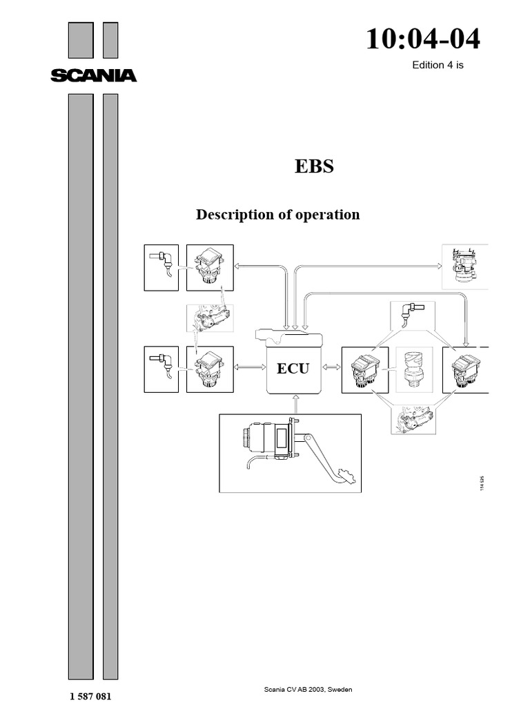 EBS System Overview and Components | PDF | Anti Lock Braking System | Brake