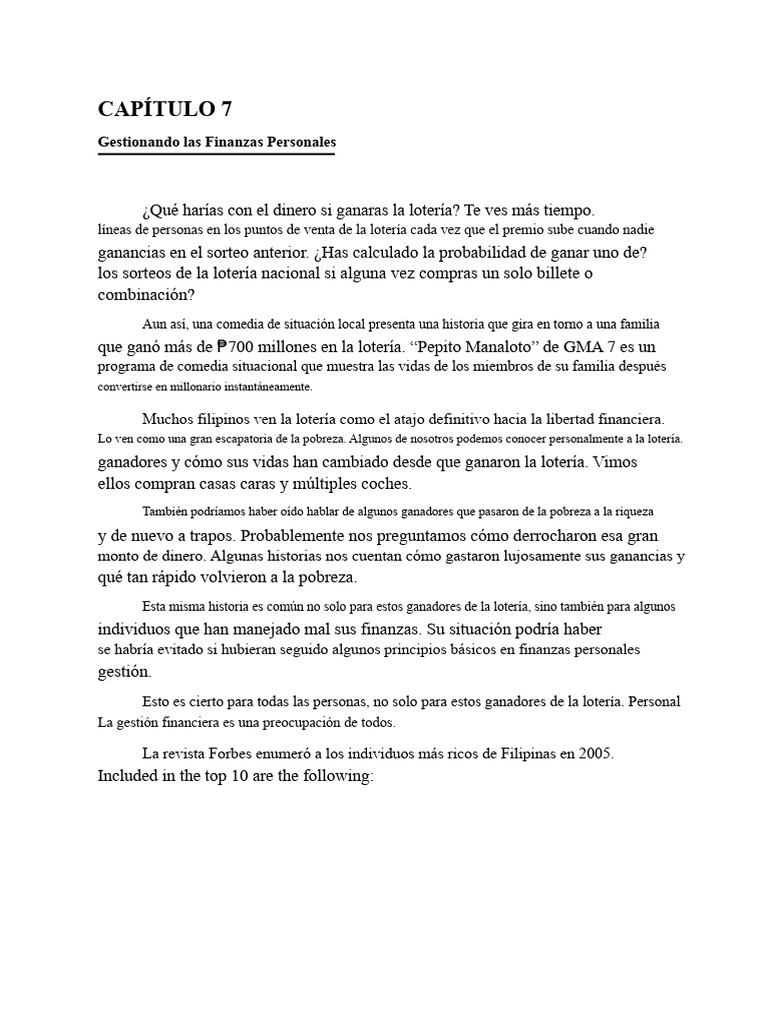 Finanzas Personales: Claves para el Éxito | PDF | Hipotecas | Finanzas ...