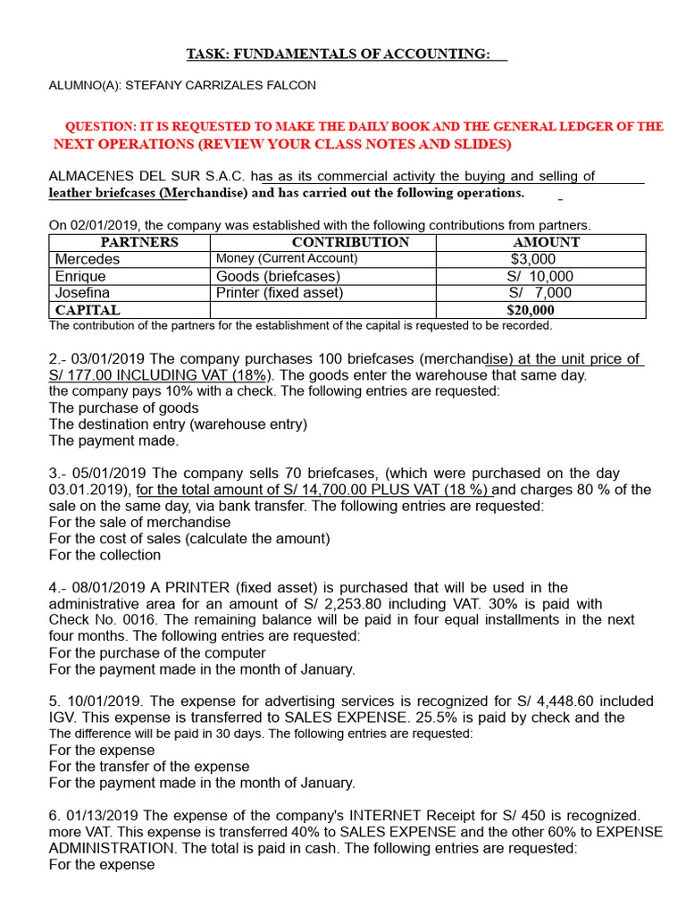 Task Journal and Ledger | PDF | Expense | Payments