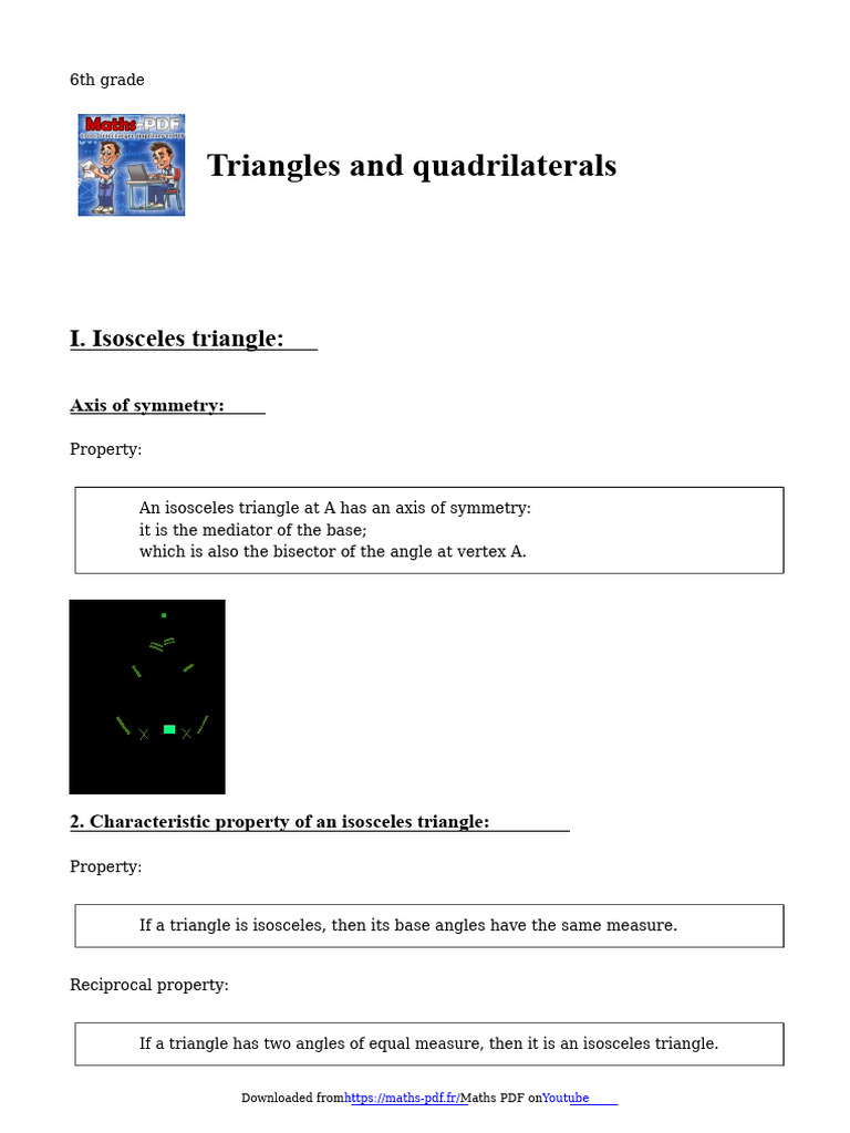 Properties of Triangles and Quadrilaterals | PDF | Rectangle | Triangle