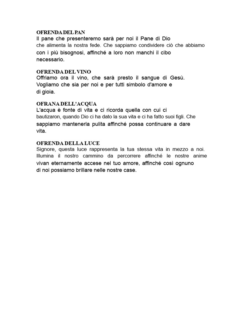 OFFERTE | PDF