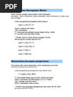 Rumus Torsi dan RPM Motor Listrik | PDF | Metode & Bahan Ajar | Sains ...