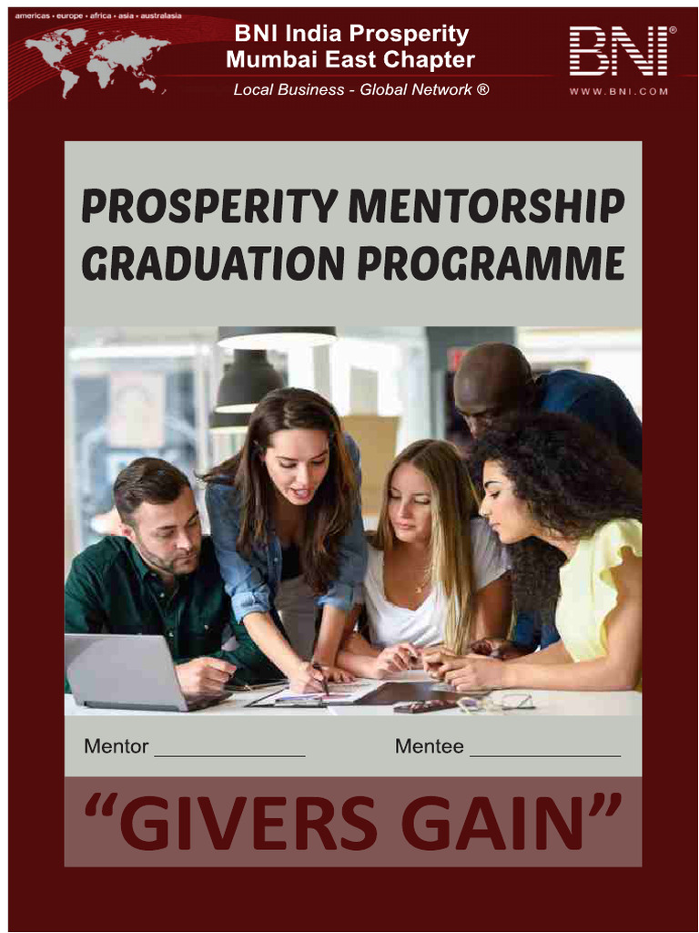Program Mentorship Kemakmuran BNI | PDF