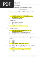 Solved Paper On Section Ix