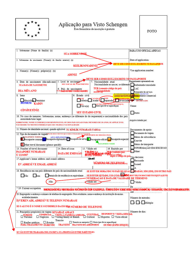 Guia Completo Para Visto Schengen PDF Visto Para Viagem Passaporte
