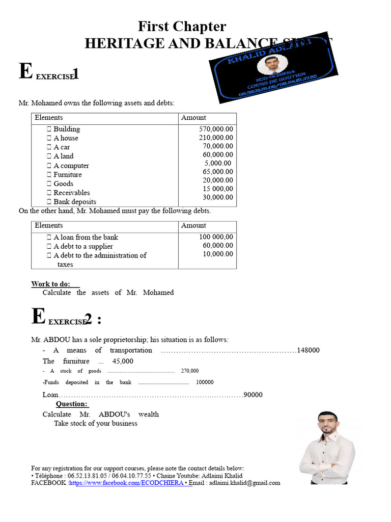 Balance 13 General Accounting Exercise | PDF | Balance Sheet | Debt