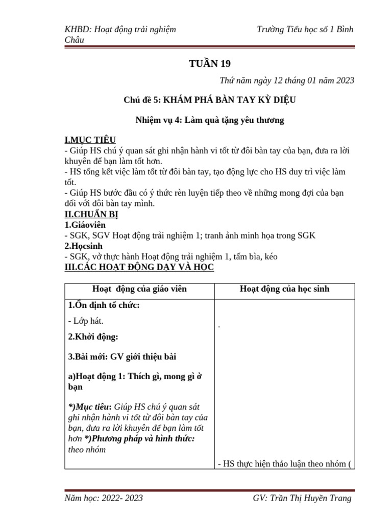 HDTN 19-23 | PDF