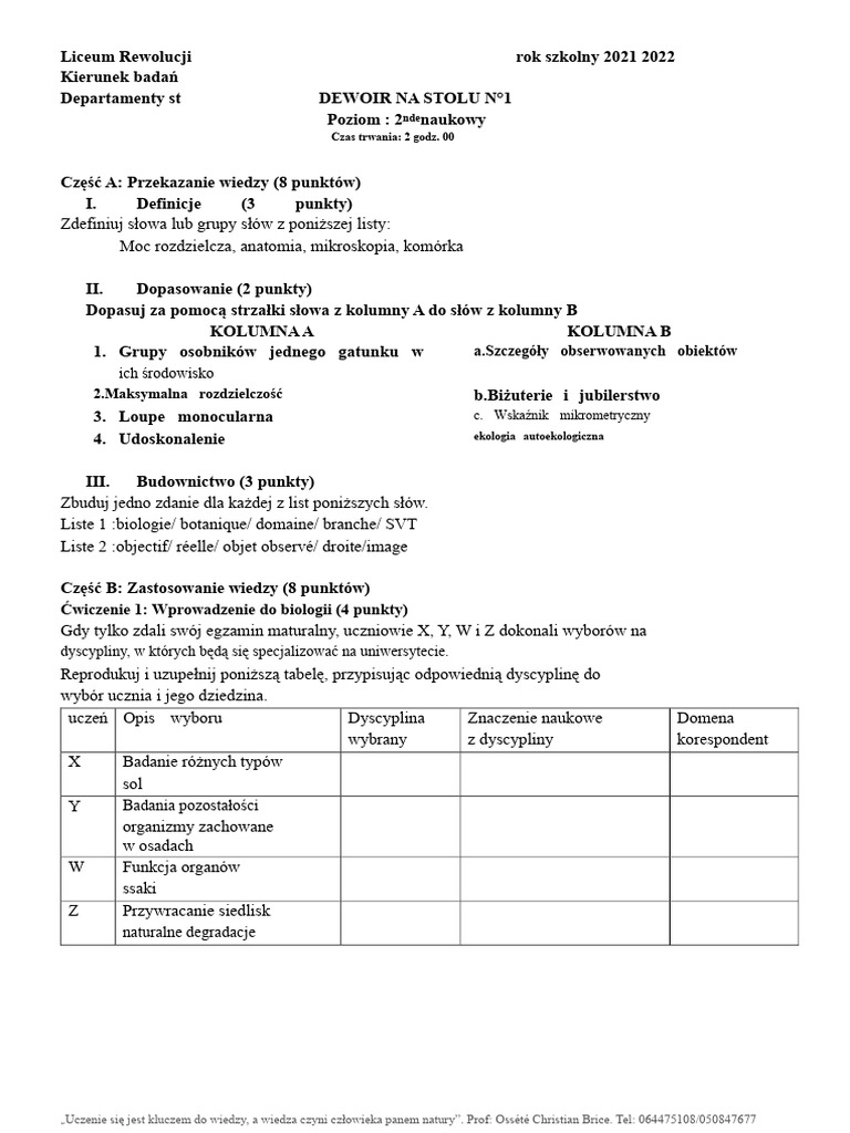 zadanie sc2 | PDF