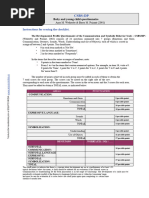 WellComm Section 3 Score Sheet Guide | PDF | Human Communication
