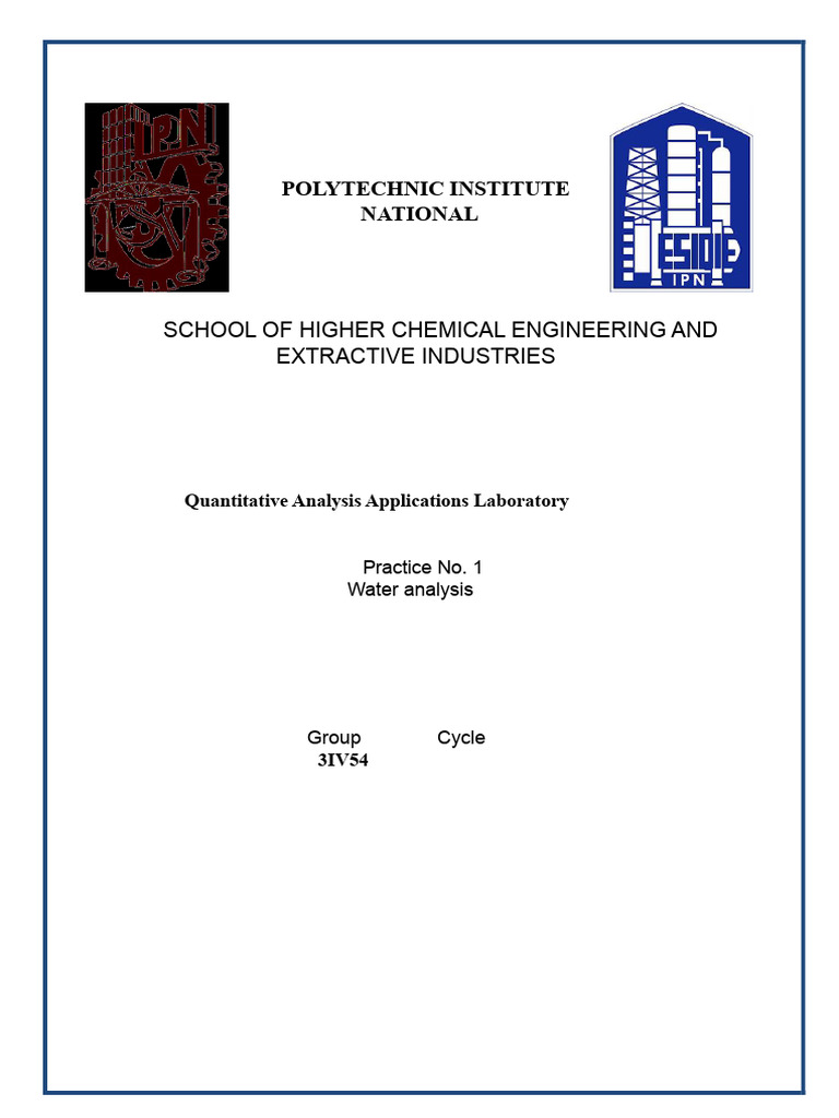 Laboratory of Quantitative Analysis Applications | PDF | Titration ...