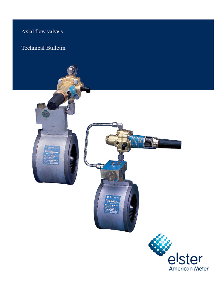 V Axial Flow Valve - En.es PDF | PDF | Valve | Flow Measurement