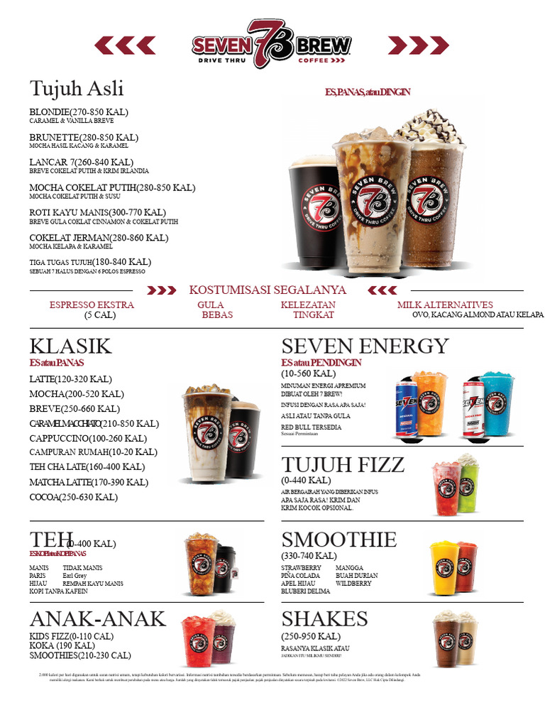 Menu 7 Brew | PDF