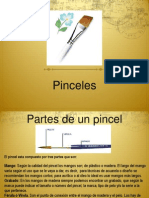 Tipos de Pinceles