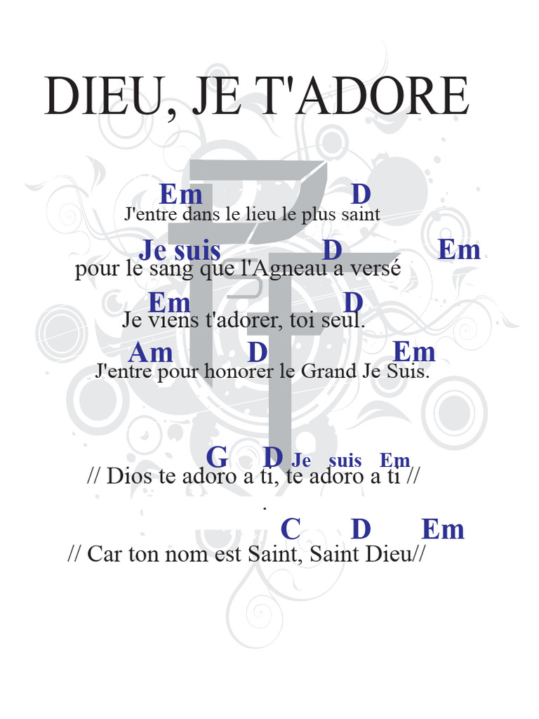 Adoration et Louange à Dieu | PDF | Divinité | Théologie