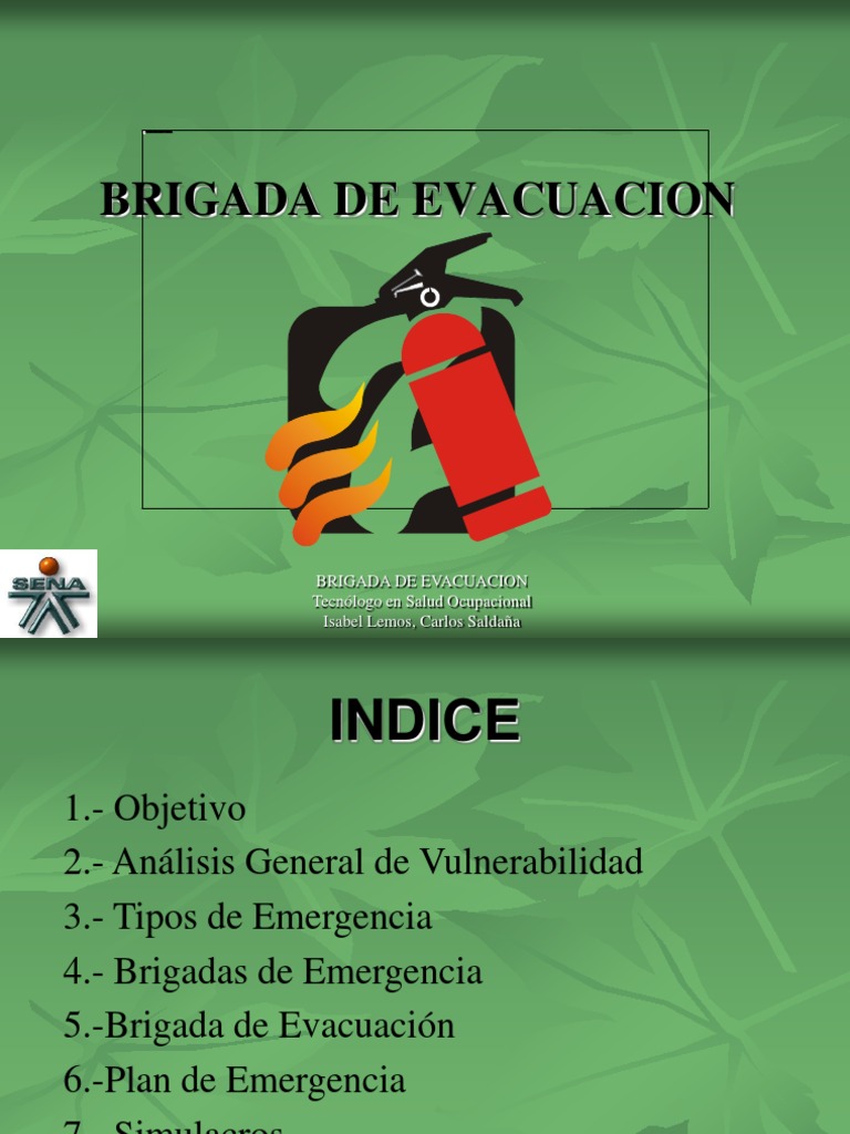 2 (1) .Brigada de Evacuacion | PDF | Seguridad y salud ocupacional ...