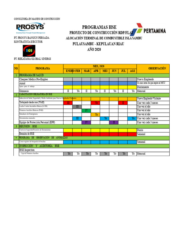 Programa HSE | PDF