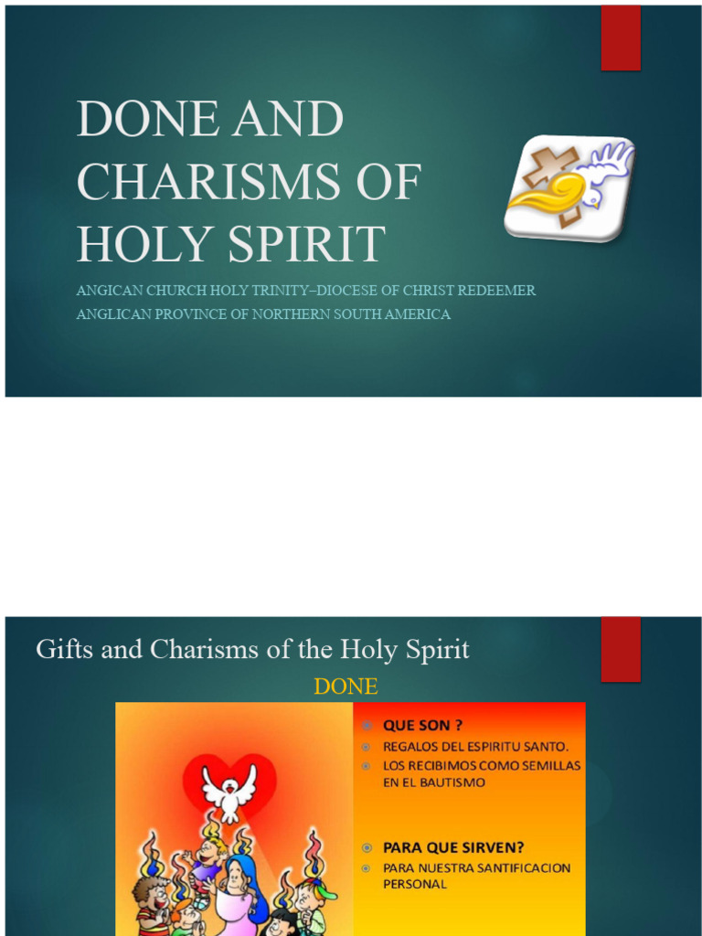 Gifts and Charisms of the Holy Spirit | PDF | Spiritual Gift ...