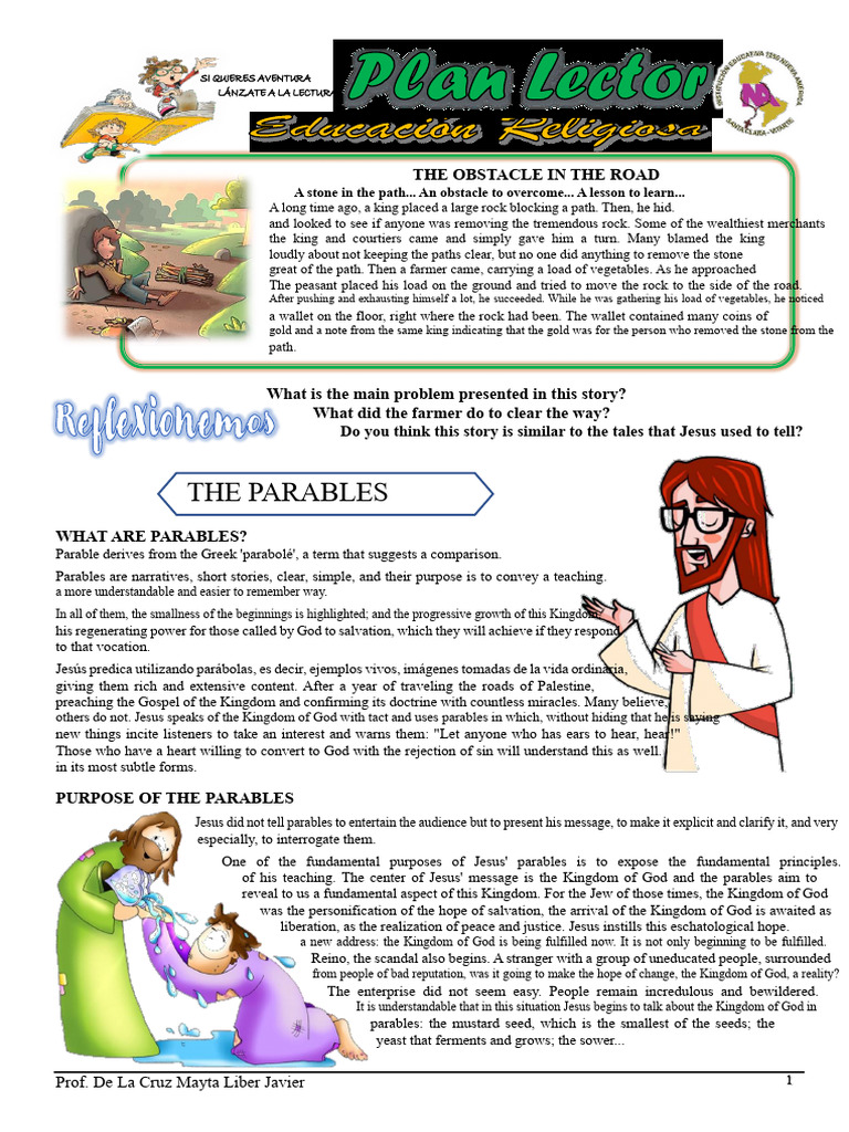 Lessons from Jesus' Parables Explained | PDF | Parables Of Jesus | Jesus