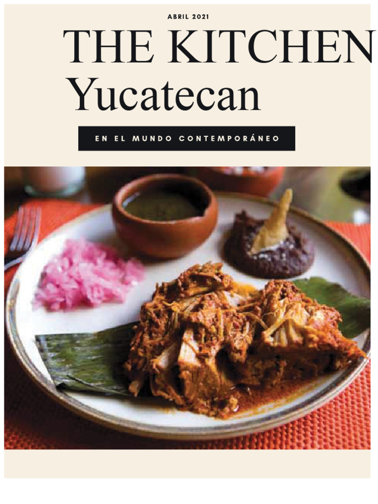 The Yucatecan Cuisine | PDF