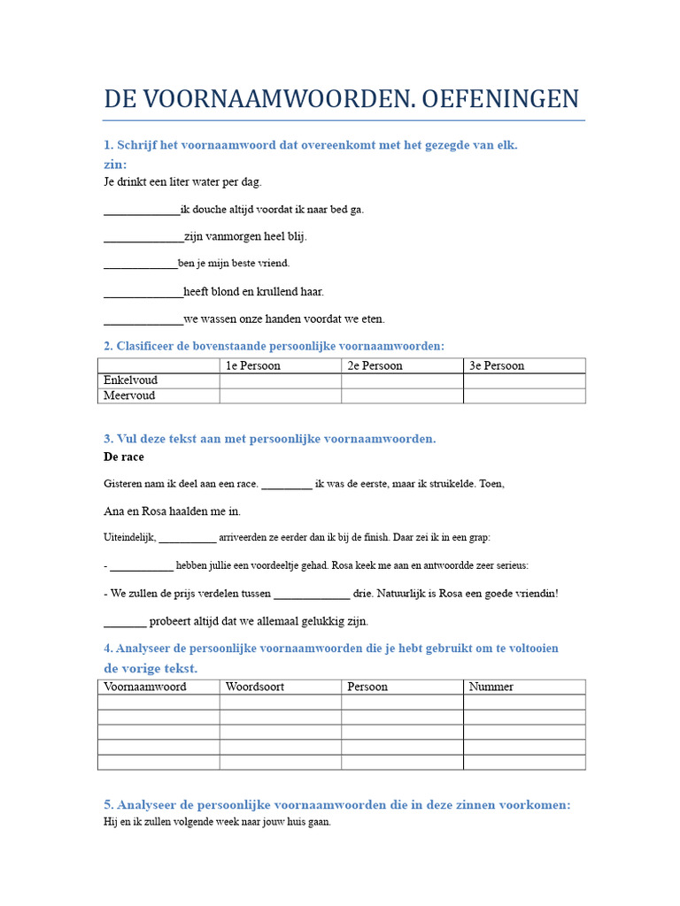 oefeningen-van-de-voornaamwoorden-pdf