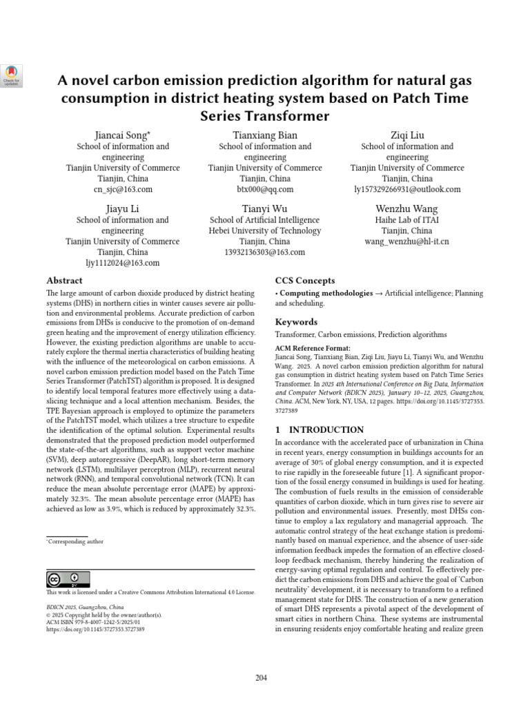 A Novel Carbon Emission Prediction Algorithm For Natural Gas ...