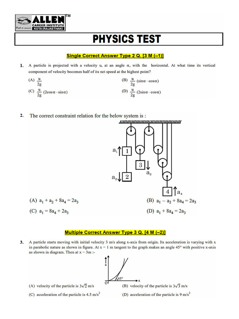 Exam Question Types Overview | PDF