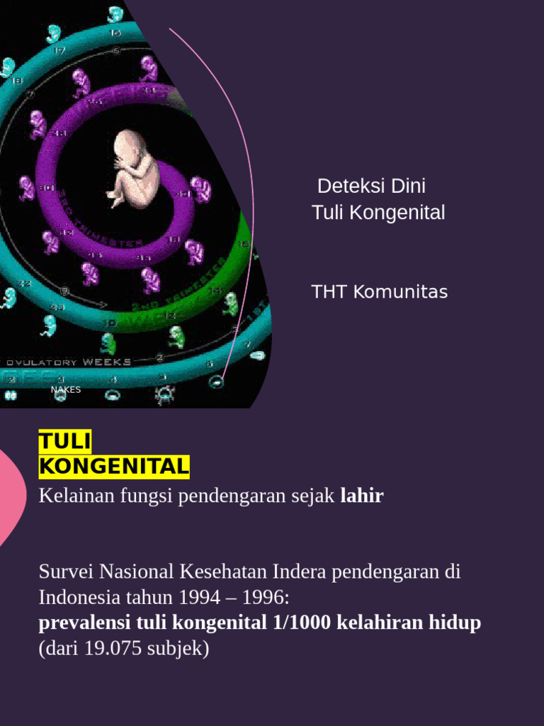 Tuli Kongenital Depkes | PDF