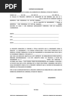 Machote Contrato Cesion Derechos Ejidales  Propiedad 