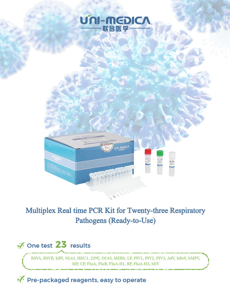 Multiplex PCR Kit for 23 Respiratory Pathogens | PDF | Polymerase Chain ...