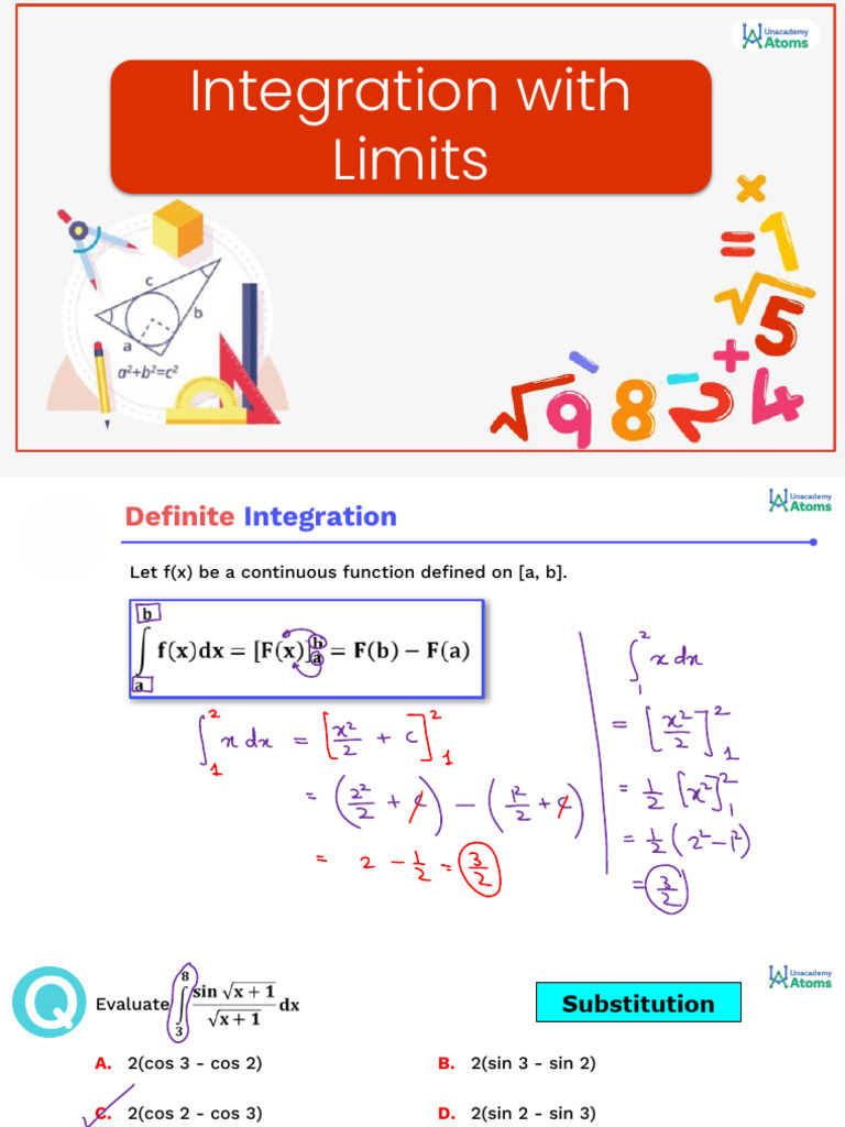 Definite Integration | PDF | Monotonic Function | Integral