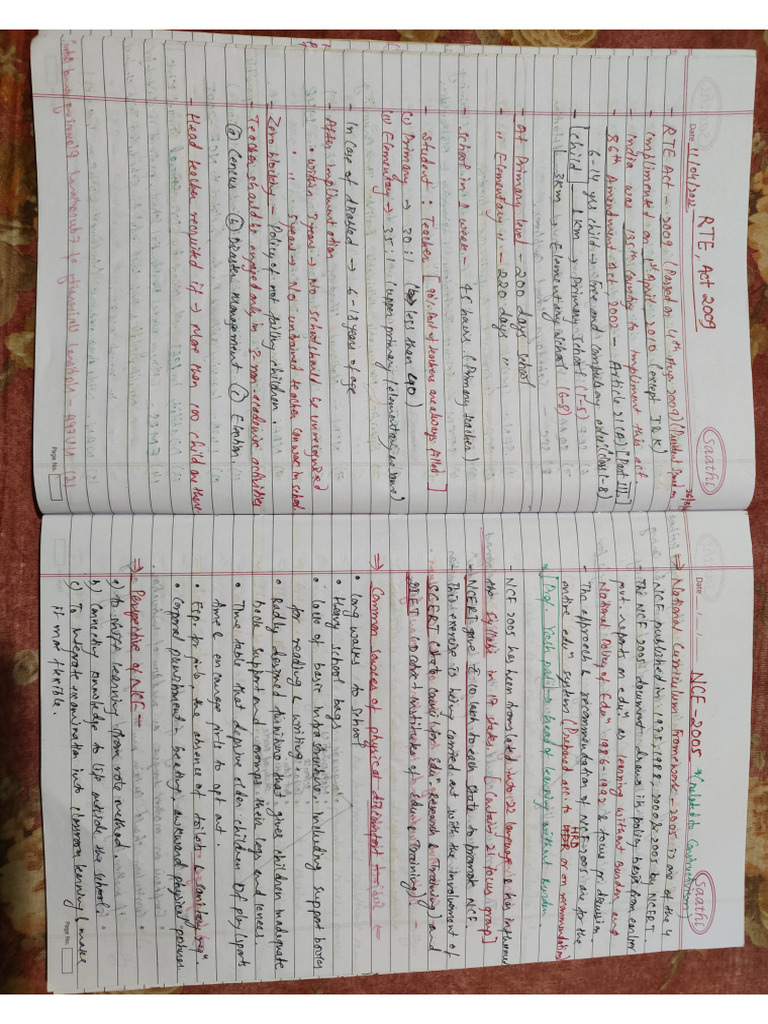 Ctet CDP Notes. | PDF