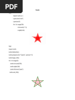 Pikachu Drawing with Python Turtle | PDF