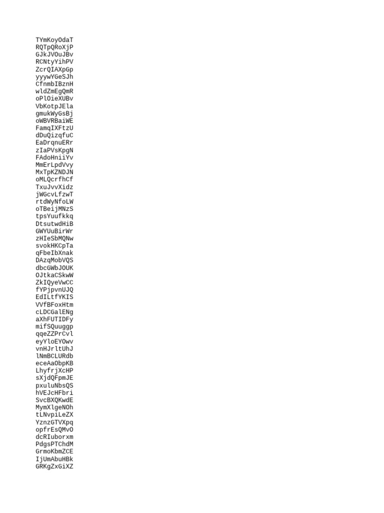 Random Letters 5 | PDF