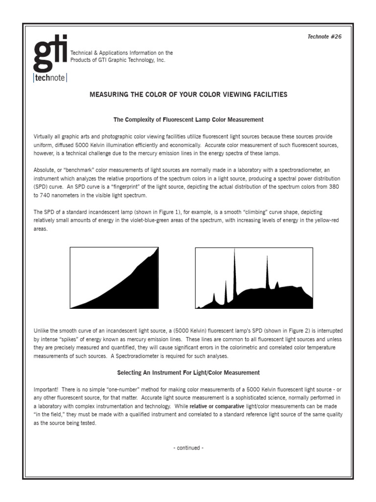 Measuring Fluorescent Lamp Color Accuracy | PDF | Color | Fluorescent Lamp
