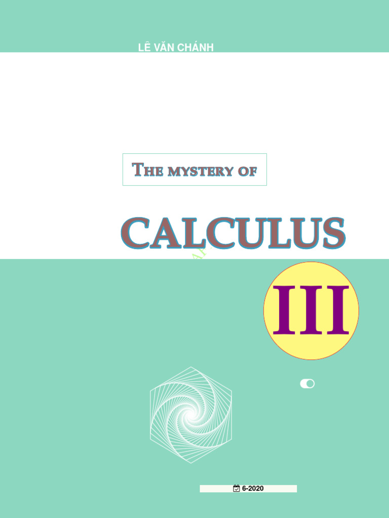 Calculus III: Multivariable Functions Guide | PDF | Area | Analysis
