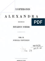 Lykophron scholia (ed. Scheer, vol. 2, 1908)