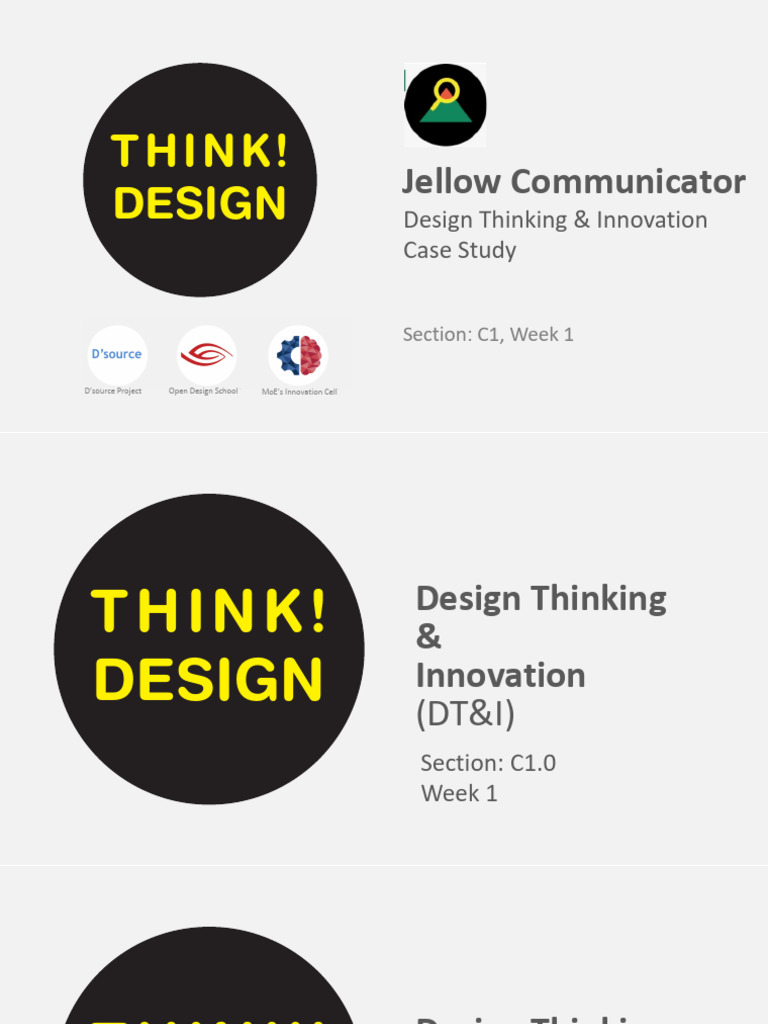 Week 1d C1 Case Study - Jellow Communicator Presented by Prof Ravi ...
