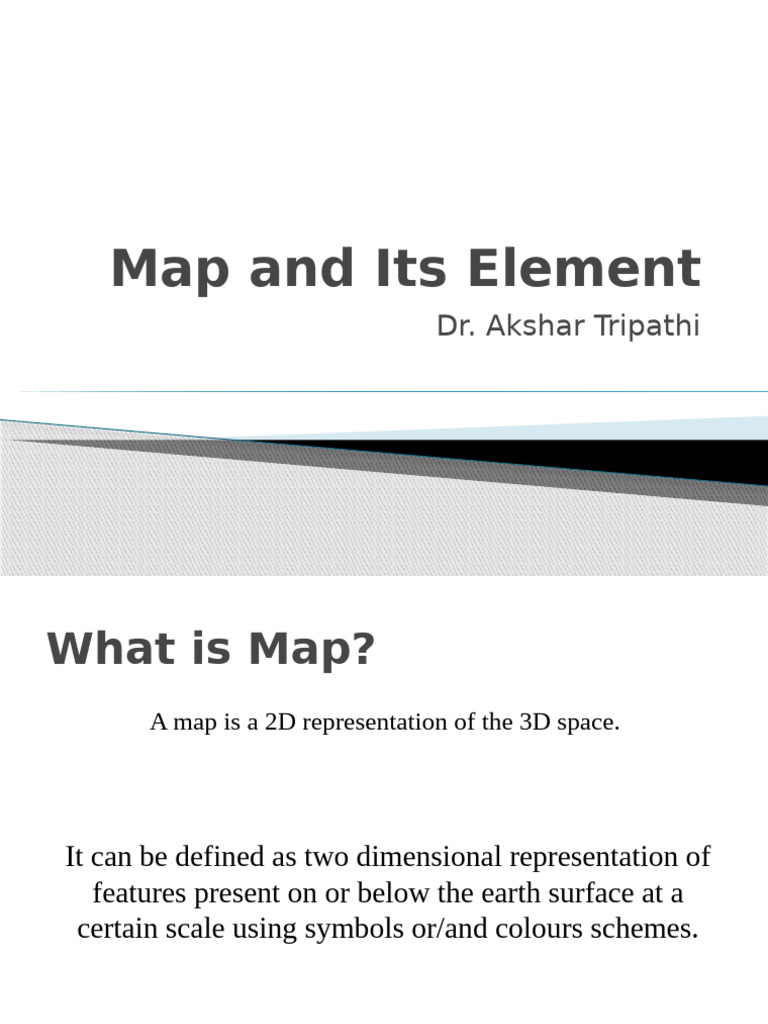 Lecture 4 Part 1 Maps, Scale, Plotting Accuracy | PDF | Surveying | Map