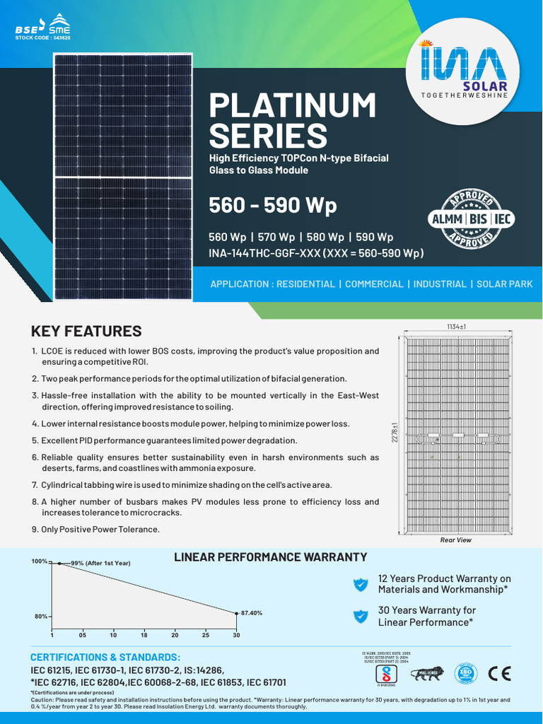High-Efficiency Bifacial Solar Modules | PDF | Solar Panel | Electricity