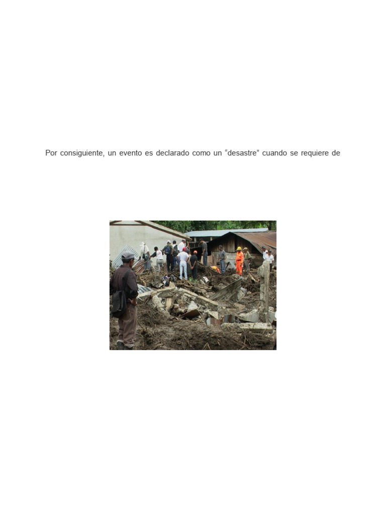 Gestión de Desastres y Emergencias Efectiva | PDF | Defensa Civil | Riesgo