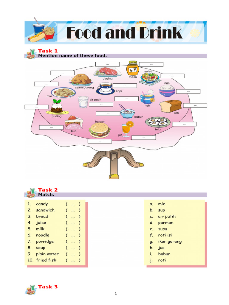04 - Food and Drink | PDF | Taste | Foods