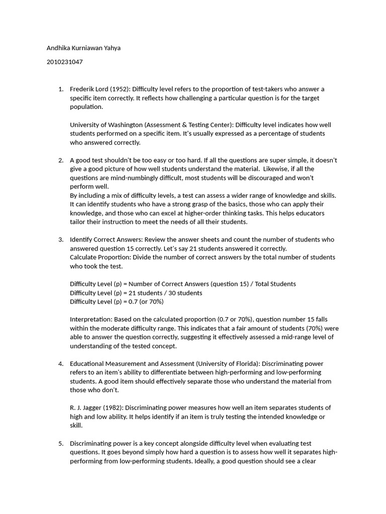 Language Assessment | PDF | Knowledge | Question
