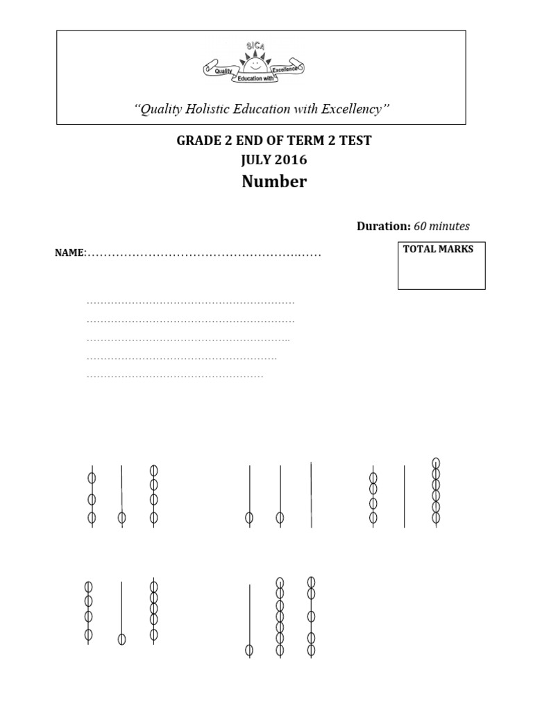 Grade 2 Ict End of Year | PDF